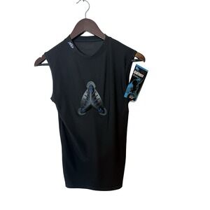 New XO Heartshield Protection Vest Baseball Black YOUTH XL 725 Series